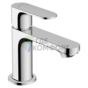 Смеситель для раковины Hansgrohe Rebris S 80, с дисковым картриджем, хром (72510000) - фото 1