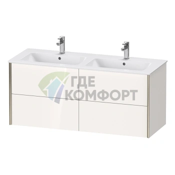 Тумба подвесная Duravit XViu для двойной раковины с 4 ящиками (XV41290B122) - фото 1