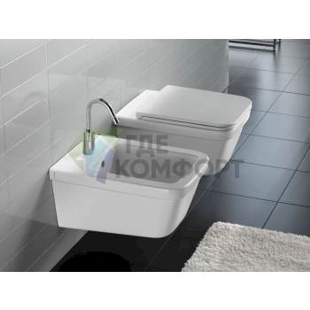 Подвесной унитаз Hatria Erika Pro Q: Экономия воды, современный дизайн - фото 2