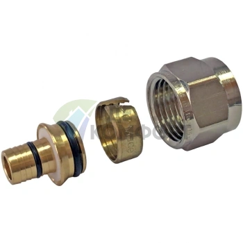Фитинг компрессионный для труб PEX-AL-PEX 20х2,9х3/4 Stout