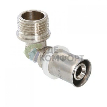 Угольник пресс с наружной резьбой 20х1/2 Valtec - фото 1