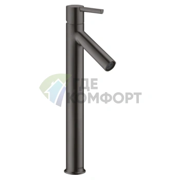 Смеситель для раковины AX Starck 250 — шлифованный черный хром (10103340) - фото 1