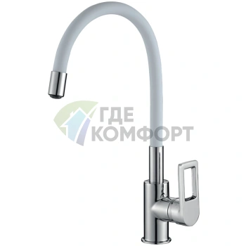 Смеситель для кухни Rossinka Z35-35U White