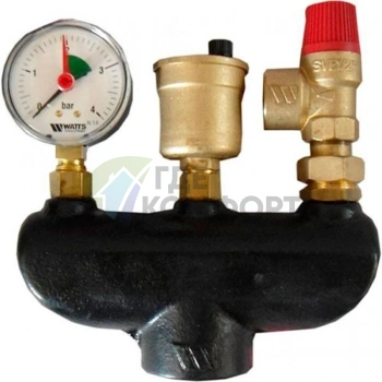 Группа безопасности котла KSG 30 G (1, 3 бар, до 50 кВт, чугун) Watts
