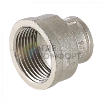 Муфта переходная с внутренней резьбой 1/2x3/8 Valtec - фото 3