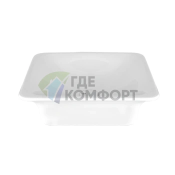 Накладная раковина Gessi iSpa 49x45 см с донным клапаном, белая - фото 1