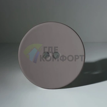 Декоративная пластина Kerasan Deco для слива раковины Ferro matt (486089 Ferro matt)