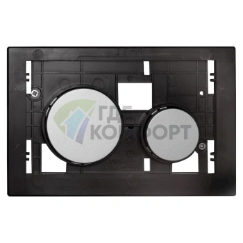 Кнопка смыва TECE Loop Modular 9240665: матовый хром или стекло на выбор - фото 2