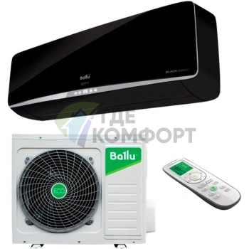 Сплит-система настенного типа Ballu Platinum ERP BSPI-10HN1/BL/EU DC Inverter A+ - фото 1