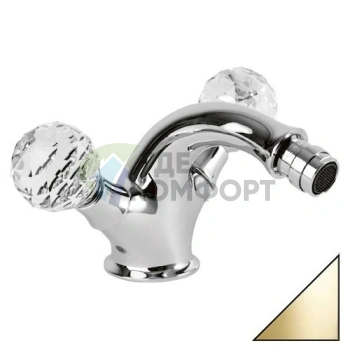 Смеситель для биде Cezares Atlantis ATLANTIS-BS1-03/24-Sw - фото 1