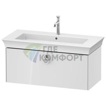 Подвесная тумбочка Duravit White Tulip с ящиком, белый высокоглянцевый (WT425208585) - фото 1