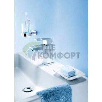 Смеситель Grohe Eurocube 2313200E для раковины: стильный дизайн и хромированное покрытие - фото 3
