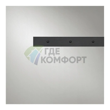 Модуль GESSI BINARIO 200x200 мм с распылением и установкой Shift-Fix в цвете Mirror Steel (61106#238)