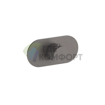 Настенный термостатический смеситель FANTINI FONTANE BIANCHE Matt Gun Metal PVD (47 P5 P300B) - фото 1