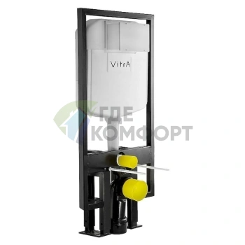 Система инсталляции для унитазов VitrA 740-4800-01 с двойным сливом 3/6 л