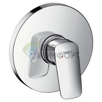 Встраиваемый смеситель для душа Hansgrohe Logis на 1 источник, хром (71606000) - фото 1