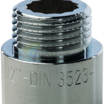 Удлинитель STOUT латунный 1/2 x 20 хромированный - фото 4