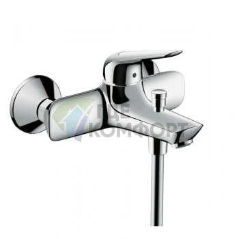 Смеситель для ванны Hansgrohe Novus настенный, хром (излив 192 мм) (71040000) - фото 1