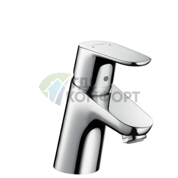Смеситель для раковины Hansgrohe Focus с донным клапаном, хром (31607000) - фото 1