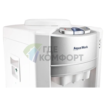 Кулер для воды AquaWork AW 712S-W белый - фото 4