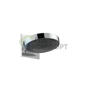 Верхний душ HG Rainfinity 250 мм с настенным держателем, хром (26226000) - фото 1
