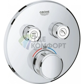 Термостат Grohe SmartControl для ванны и душа с поддержанием точной температуры - фото 1