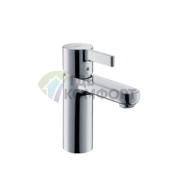 Смеситель для раковины Hansgrohe Metris S с донным клапаном, хром (31060000) - фото 1