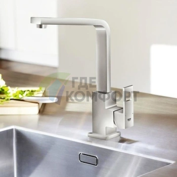Смеситель Grohe Eurocube 31255DC0 для кухни - фото 2