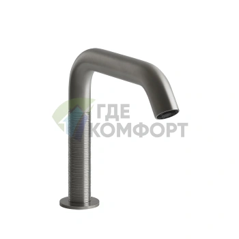 Электронный смеситель GESSI 316 TRAME с умным фильтром, регулировкой температуры и Steel Brushed покрытием (54381#239) - фото 1