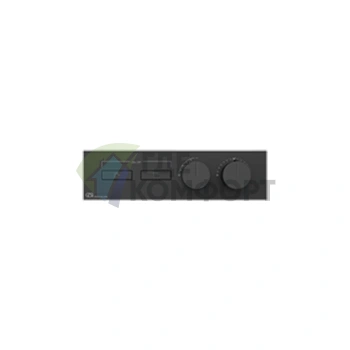 Термостат для душа Gessi Hi-Fi: подключение 2 источников, цвет Black Metal Brushed PVD (63012#707) - фото 1
