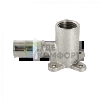 Водорозетка пресс проходная 16х1/2 ВР Valtec - фото 3