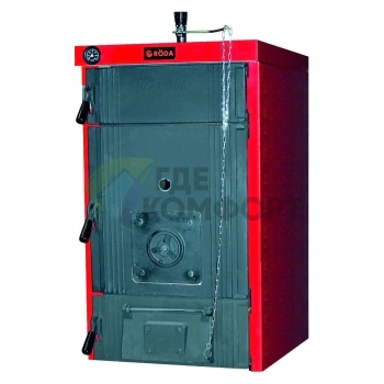 Твердотопливный напольный одноконтурный котел Roda Brenner Max BM-10