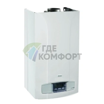 Котел газовый настенный Baxi Luna-3 280 Fi CSE45628366 двухконтурный - фото 2