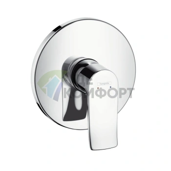 Смеситель для душа Hansgrohe Metris встраиваемый HighFlow хром (31652000) - фото 1