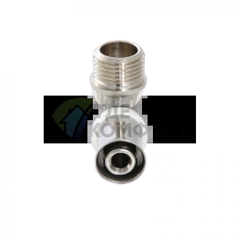 Тройник пресс с наружной резьбой 16х1/2х16 Valtec - фото 2