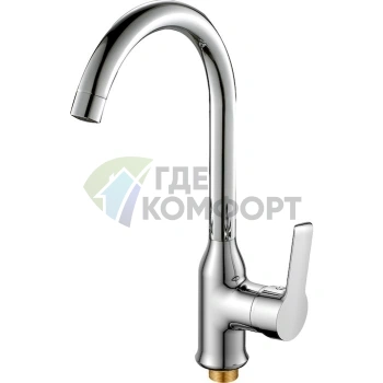 Смеситель для кухни Rush Victoria VI7135-23 с вращающимся изливом и выдвижной лейкой - фото 2