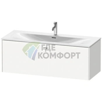 Тумба подвесная Duravit Brioso 234412: функциональная и эргономичная модель 444x1220x479 мм в глянцевом белом цвете (BR421402222) - фото 1