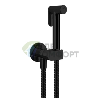 Гигиенический душ Gessi Origini, шланг 1250 мм, цвет Black XL (45126#299) - фото 1