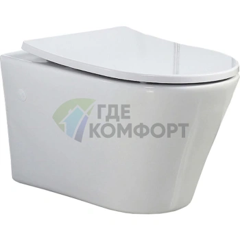 Подвесной унитаз BelBagno Flay-r BB506CH: элегантность и компактность