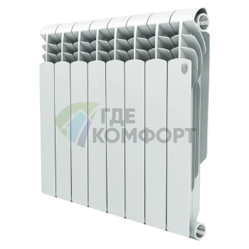 Радиатор биметаллический Royal Thermo Revolution Bimetall 350 8 секций - фото 1