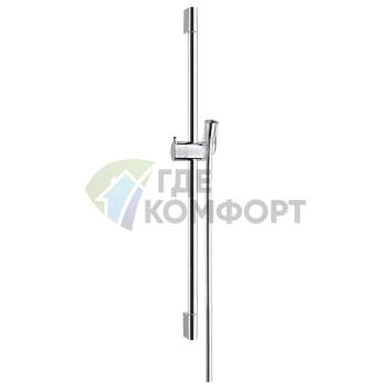 Штанга для душа HG Unica C 65 см с гибким шлангом, хром (27611000) - фото 1