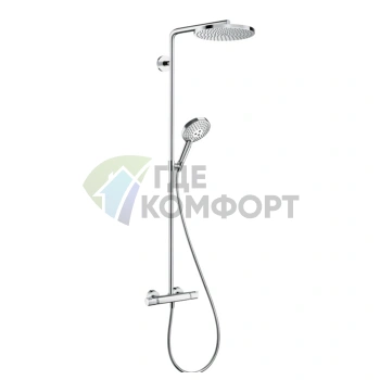 Душевая система Croma Select S с термостатом и функцией PowderRain (27633000) - фото 1