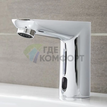 Смеситель для ванны Grohe Euroeco Cosmopolitan с термостатом - фото 3