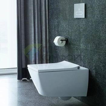 Унитаз подвесной Duravit Viu 370x570 мм с технологией Rimless и креплением в комплекте (2511090000) - фото 1