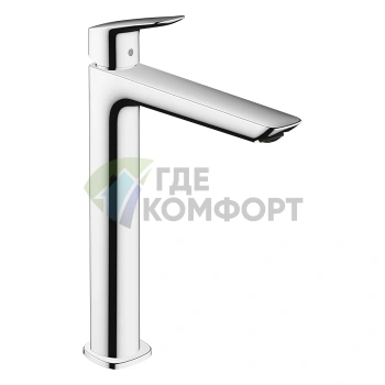 Смеситель для раковины Hansgrohe Logis 240 Fine, хром (71257000) - фото 1