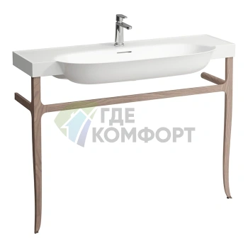 Консоль деревянная Laufen New Classic под раковину 1180×320×820 мм, цвет орех (4.0607.3.085.629.1) - фото 1