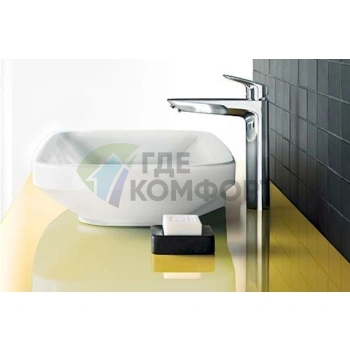 Стильный смеситель Hansgrohe Logis 71090000 для раковины - фото 4