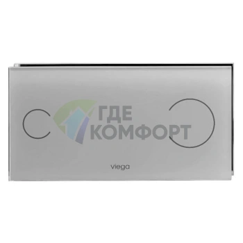 Кнопка смыва Viega Visign for More 100 597436, хром