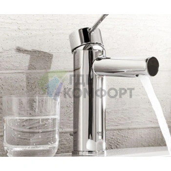 Элегантный смеситель Grohe Essence New для раковины с монтажом на стол - фото 2