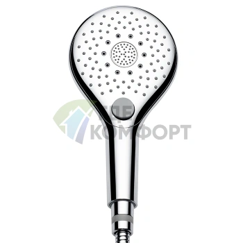 Ручной душ BOSSINI SYNCRONIA 120 мм: 6 режимов, цвет хром (B00800.030) - фото 1